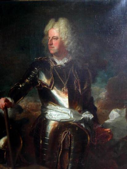 Hyacinthe Rigaud Portrait de Charles IV de Mantoue oil painting image
